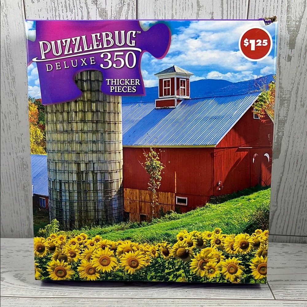 Puzzlebug 350 pieces Sunflower Farm